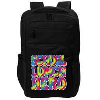 Lunch Hero Squad Food Worker School Lunch Hero Tie Dye Impact Tech Backpack