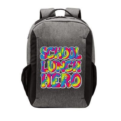 Lunch Hero Squad Food Worker School Lunch Hero Tie Dye Vector Backpack