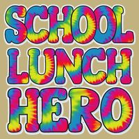 Lunch Hero Squad Food Worker School Lunch Hero Tie Dye Button