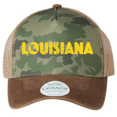 Louisiana Home State Love Lettering S500149 Legacy Tie Dye Trucker Hat