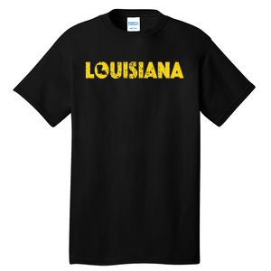 Louisiana Home State Love Lettering S500149 Tall T-Shirt