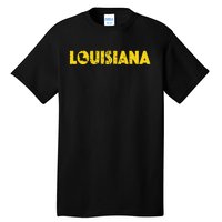 Louisiana Home State Love Lettering S500149 Tall T-Shirt