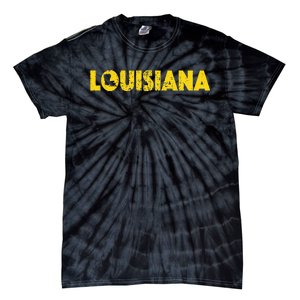 Louisiana Home State Love Lettering S500149 Tie-Dye T-Shirt