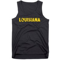 Louisiana Home State Love Lettering S500149 Tank Top