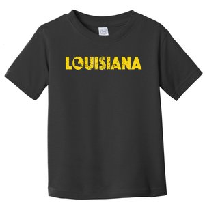 Louisiana Home State Love Lettering S500149 Toddler T-Shirt