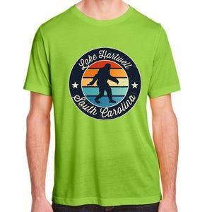 Lake Hartwell South Carolina Sasquatch Souvenir Adult ChromaSoft Performance T-Shirt