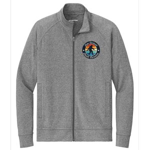 Lake Hartwell South Carolina Sasquatch Souvenir Stretch Full-Zip Cadet Jacket