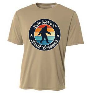 Lake Hartwell South Carolina Sasquatch Souvenir Cooling Performance Crew T-Shirt