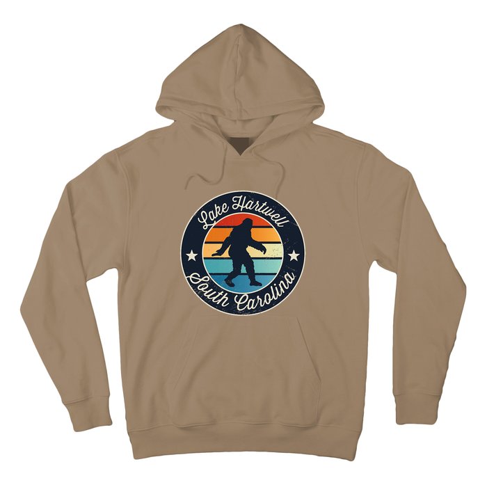 Lake Hartwell South Carolina Sasquatch Souvenir Hoodie