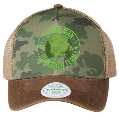 Lizardman Hide & Seek Research Team Champion Cryptid Legacy Tie Dye Trucker Hat