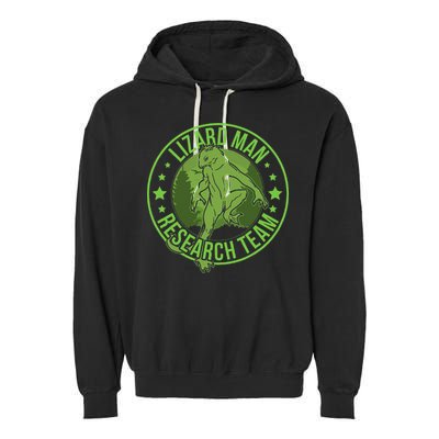Lizardman Hide & Seek Research Team Champion Cryptid Garment-Dyed Fleece Hoodie