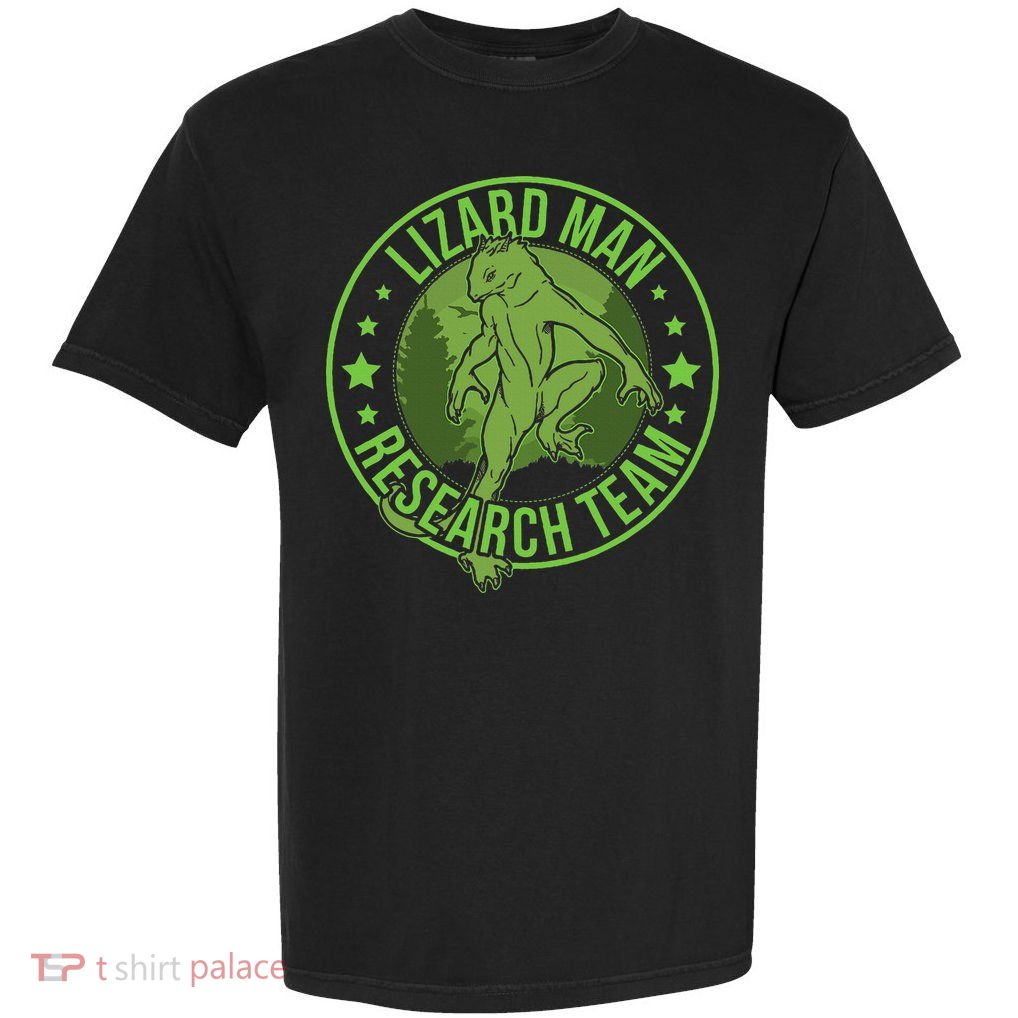 Lizardman Hide & Seek Research Team Champion Cryptid Garment-Dyed Heavyweight T-Shirt