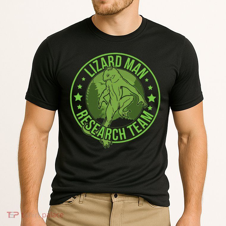 Lizardman Hide & Seek Research Team Champion Cryptid Performance Shirt