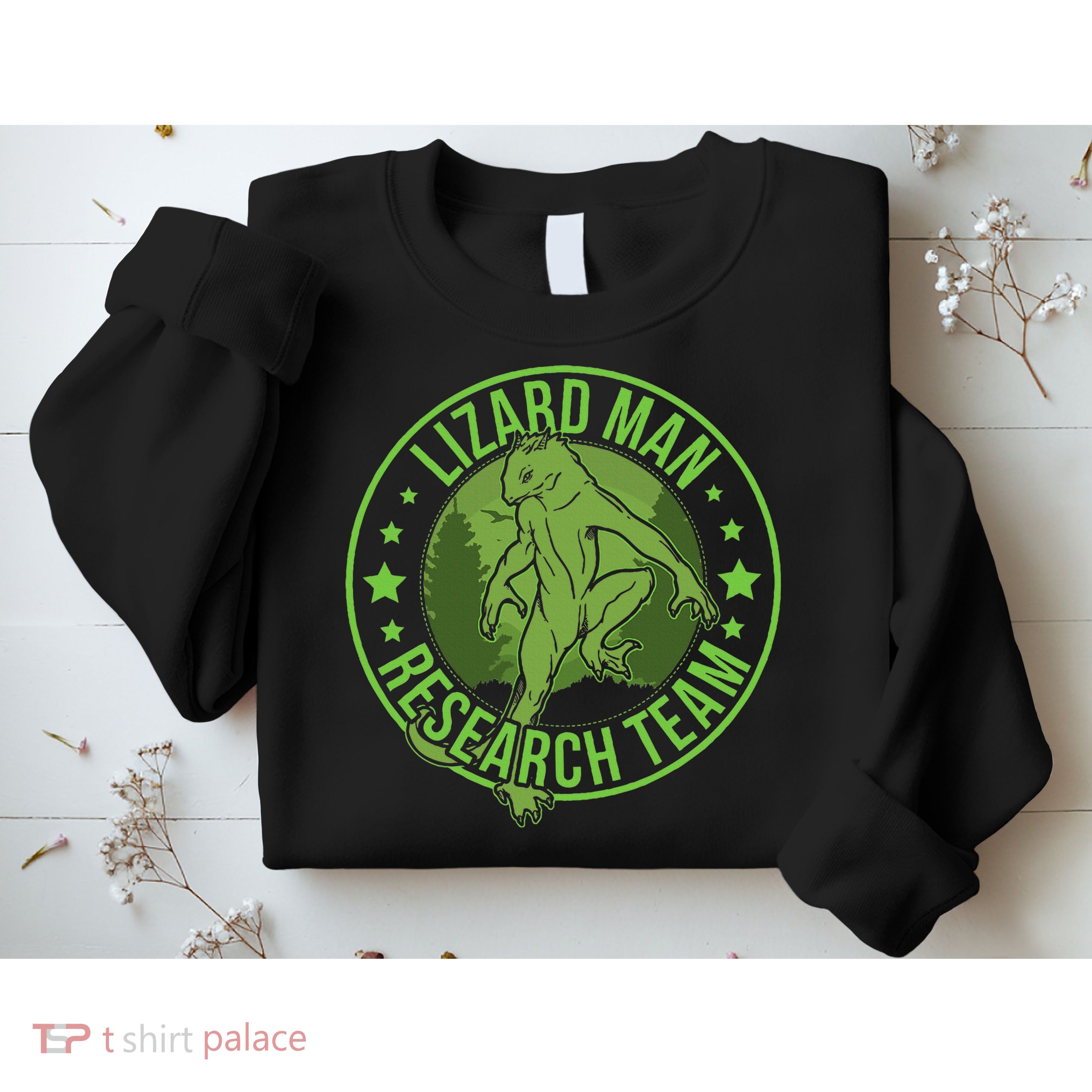 Lizardman Hide & Seek Research Team Champion Cryptid Sweatshirt