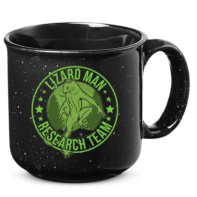 Lizardman Hide & Seek Research Team Champion Cryptid 15oz Campfire Ceramic Mug