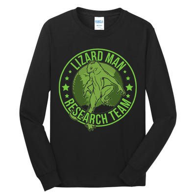 Lizardman Hide & Seek Research Team Champion Cryptid Tall Long Sleeve T-Shirt