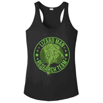 Lizardman Hide & Seek Research Team Champion Cryptid Ladies PosiCharge Competitor Racerback Tank