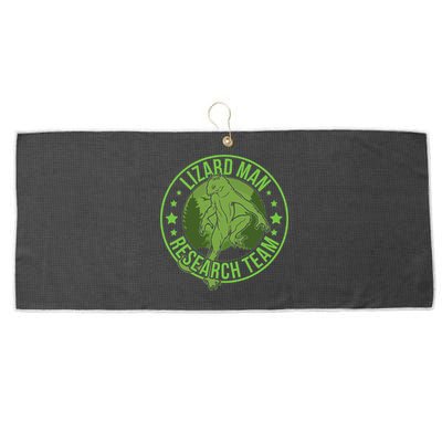 Lizardman Hide & Seek Research Team Champion Cryptid Large Microfiber Waffle Golf Towel
