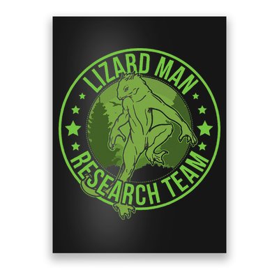 Lizardman Hide & Seek Research Team Champion Cryptid Poster