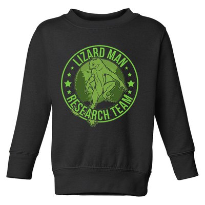 Lizardman Hide & Seek Research Team Champion Cryptid Toddler Sweatshirt
