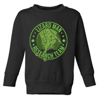 Lizardman Hide & Seek Research Team Champion Cryptid Toddler Sweatshirt