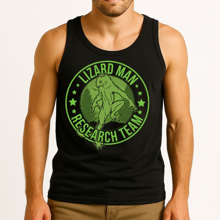 Lizardman Hide & Seek Research Team Champion Cryptid Tank Top