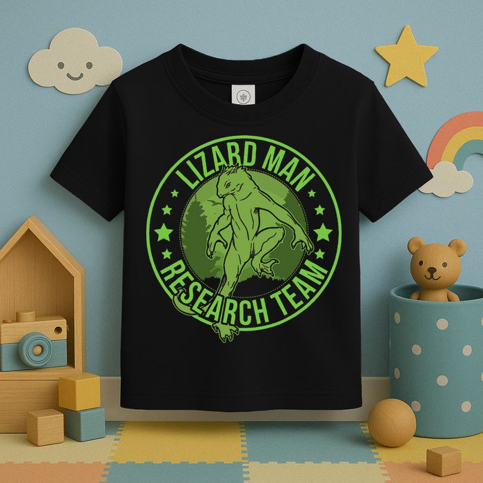 Lizardman Hide & Seek Research Team Champion Cryptid Toddler T-Shirt