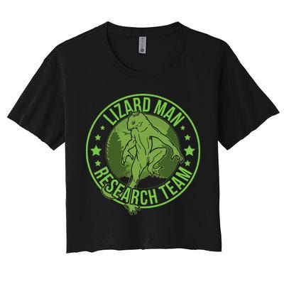 Lizardman Hide & Seek Research Team Champion Cryptid Crop Top