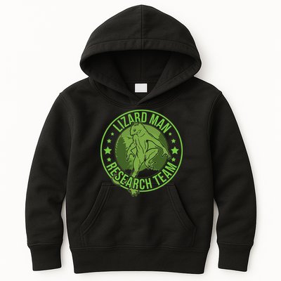 Lizardman Hide & Seek Research Team Champion Cryptid Kids Hoodie