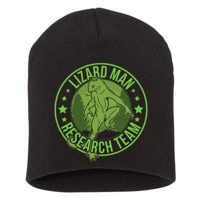 Lizardman Hide & Seek Research Team Champion Cryptid Short Acrylic Beanie