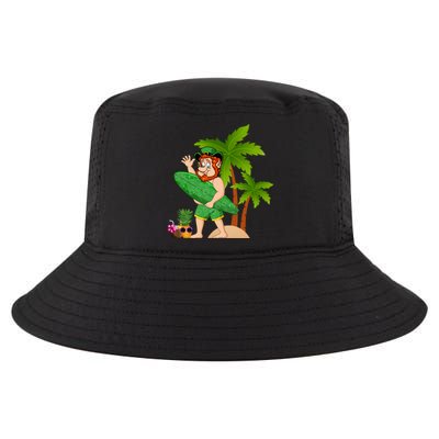 Leprechaun Hawaiian Surfing St Patricks Day Hawaii Gift Cool Comfort Performance Bucket Hat