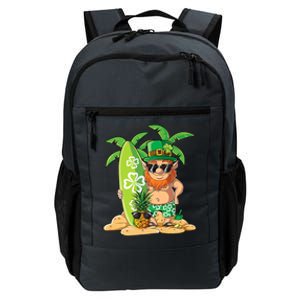 Leprechaun Hawaiian Surfing St Patricks Day Hawaii Gift Daily Commute Backpack