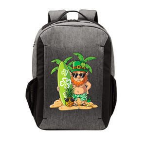 Leprechaun Hawaiian Surfing St Patricks Day Hawaii Gift Vector Backpack