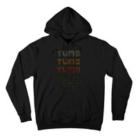 Love Heart Tums Grunge Vintage Style Black Tums Hoodie