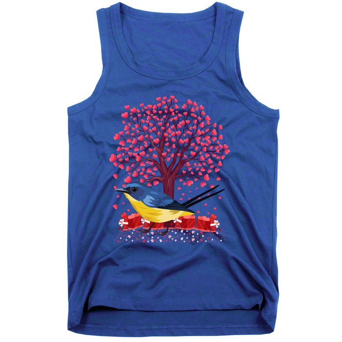 Love Heart Tree Eastern Bluebird Valentine's Day Gift Tank Top