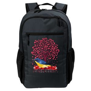 Love Heart Tree Eastern Bluebird Valentine's Day Gift Daily Commute Backpack