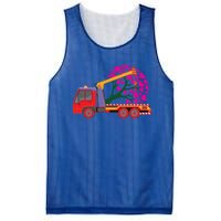 Love Heart Tree On Crane Truck Gift Mesh Reversible Basketball Jersey Tank