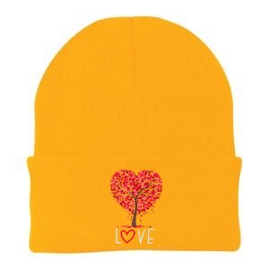 Love Heart Tree Valentines Day Matching Gift Great Gift Knit Cap Winter Beanie