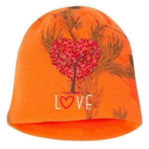 Love Heart Tree Valentines Day Matching Gift Great Gift Kati - Camo Knit Beanie