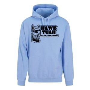 Llama Hawk Tuah 24 Spit On That Thang Unisex Surf Hoodie