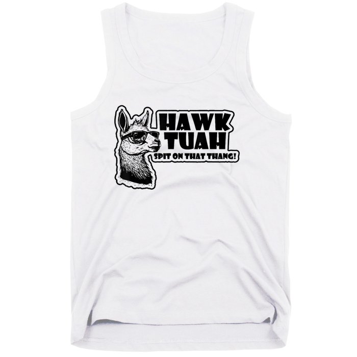 Llama Hawk Tuah 24 Spit On That Thang Tank Top