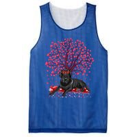 Love Heart Tree Labrador Retriever Dog Valentine's Day Meaningful Gift Mesh Reversible Basketball Jersey Tank