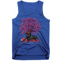 Love Heart Tree Labrador Retriever Dog Valentine's Day Meaningful Gift Tank Top