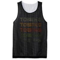 Love Heart Townes Grunge Vintage Style Black Townes Mesh Reversible Basketball Jersey Tank