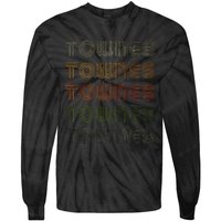 Love Heart Townes Grunge Vintage Style Black Townes Tie-Dye Long Sleeve Shirt