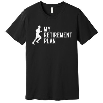 Life Happens Trail Running Helps funny Trail Running Premium T-Shirt