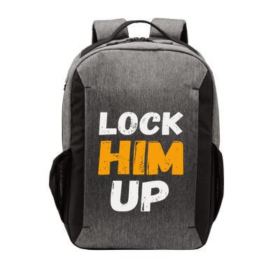 Lock Him Up Trump Political Protest Product Vector Backpack