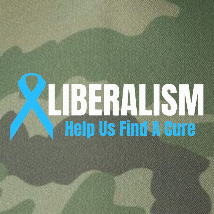 Liberalism Help Us Find A Cure T For Conservatives Legacy Tie Dye Trucker Hat