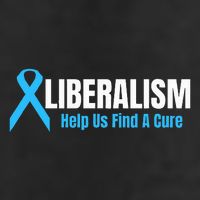 Liberalism Help Us Find A Cure T For Conservatives 7 Panel Mesh Trucker Snapback Hat
