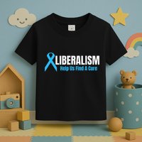 Liberalism Help Us Find A Cure T For Conservatives Toddler T-Shirt